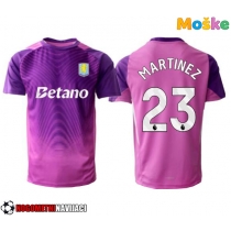 Moške Nogometnih dresov Aston Villa Emiliano Martinez #23 Vratar Tretji 2025-26 Kratki rokavi